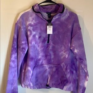 Tie-Dye Cropped Sweatshirt